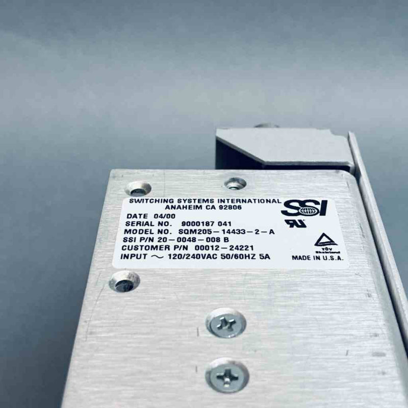 SSI SQM205-14433-2-A Power Supply Other Medical & Lab Equipment SSI