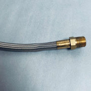 Stainless Steel Hose with 7/8 in with Male Fittings 24 in. Length Hose & Tubing VWR