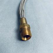 Stainless Steel Hose with 7/8 in with Male Fittings 24 in. Length Hose & Tubing VWR