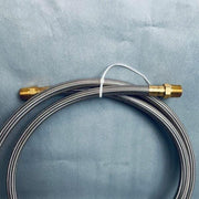 Stainless Steel Hose with 7/8 in with Male Fittings 60 in. L Total of 3 Hoses Hose & Tubing VWR
