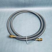 Stainless Steel Hose with 7/8 in with Male Fittings 60 in. L Total of 3 Hoses Hose & Tubing VWR