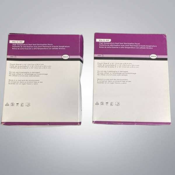 Steris Sterilization Pouch High Temp Heat Seal 6 x 10 in. 400 Pouches Other Medical & Lab Equipment STERIS