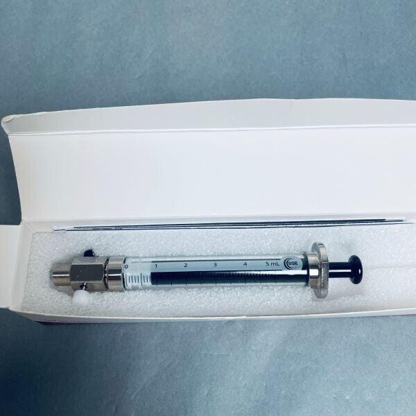 Supelco SGE Syringe Barrel 5 ml Gas Tight with Luer Lock Valve — Life ...
