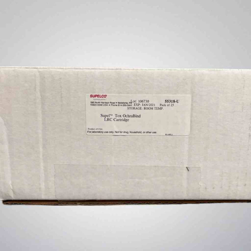 Supelco Supel Tox OchraBind LCR Cartridge Total of 21 Cartridges Chromatography Columns & Reservoirs Supelco