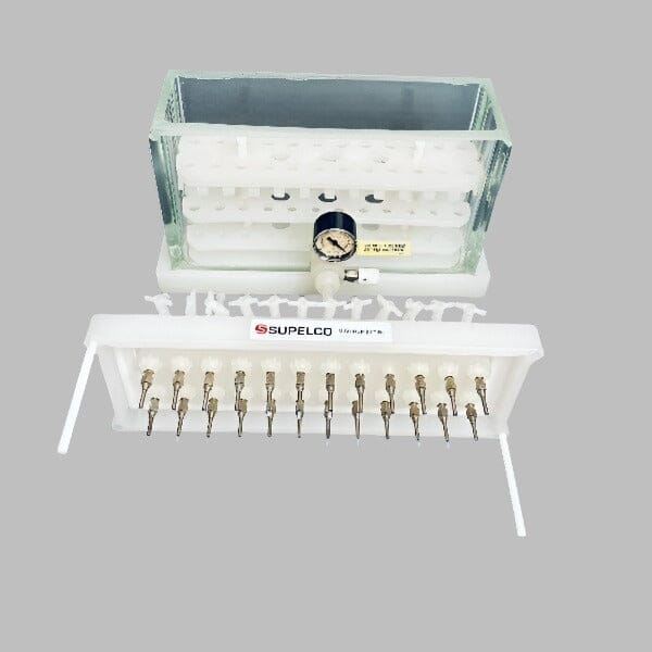 Supelco Visiprep 24 Vacuum Manifold 20 Hg Max Pressure 24 Port — Life ...