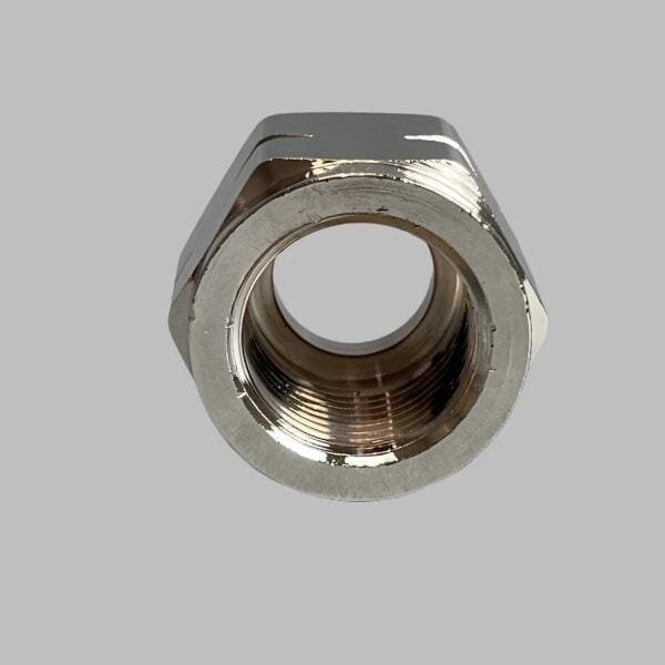 Superior Products CGA Hex Nut for Gas Regulator Chrome Plated Brass 3000 Max PSI Lab Equipment: Other Lab Equipment Superior Products
