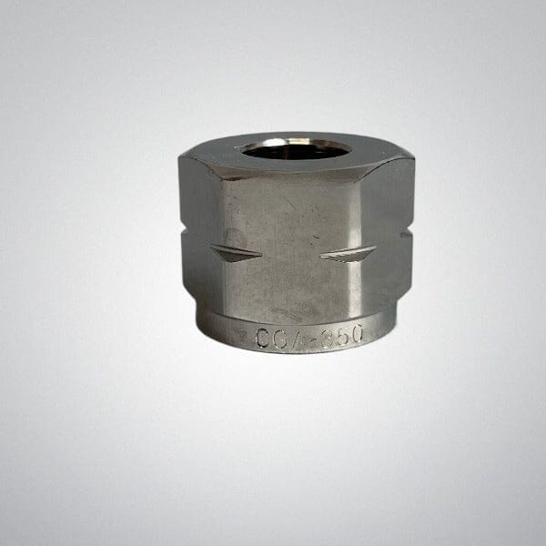 Superior Products CGA Hex Nut for Gas Regulator Chrome Plated Brass 3000 Max PSI Lab Equipment: Other Lab Equipment Superior Products
