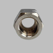 Superior Products CGA Hex Nut for Gas Regulator Chrome Plated Brass 3000 Max PSI Other Fittings & Adapters Superior Products