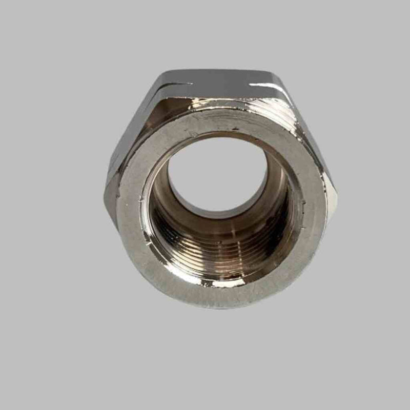 Superior Products CGA Hex Nut for Gas Regulator Chrome Plated Brass 3000 Max PSI Other Fittings & Adapters Superior Products