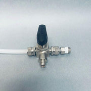 Swagelok 3 Way Ball Valve with 1/4 in. Tube Fittings and 1/4 in. MNPT Ball Valves Swagelok