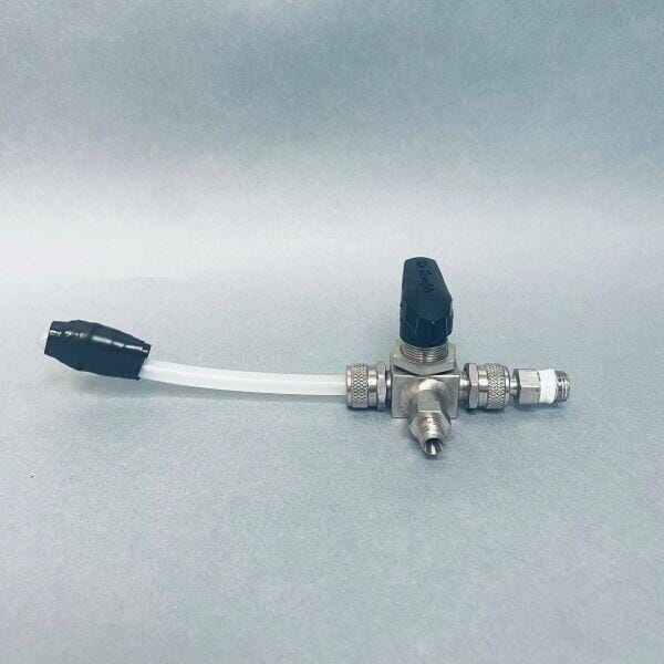 Swagelok 3 Way Ball Valve with 1/4 in. Tube Fittings and 1/4 in. MNPT Ball Valves Swagelok