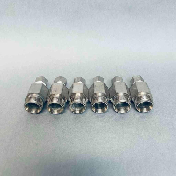 Swagelok Adapter Fitting 1/4 in. NPT x 1/2 in. Male Fitting Lot of 6 Fittings Other Fittings & Adapters Swagelok