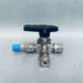 Swagelok Ball Valve 1/16" 1/4" 1/4" 3-Way Valve Lot of 2 Valves Ball Valves Swagelok