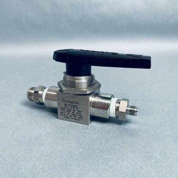 Swagelok Ball Valve Stainless Steel 1/2 in. Female NPT Connections Ball Valves Swagelok