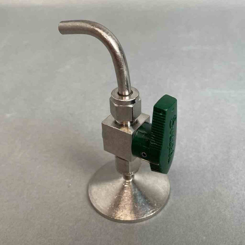 Swagelok Bleed Valve Centerline Drain with Tri-Clamp End Sanitary Fittings Swagelok