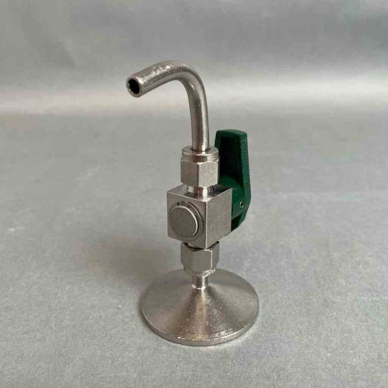 Swagelok Bleed Valve Centerline Drain with Tri-Clamp End Sanitary Fittings Swagelok