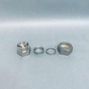 Swagelok Cap for 1 1/2 in. OD Tubing 316 Stainless Steel Set of 2 Other Fittings & Adapters Swagelok