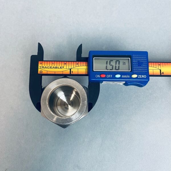 Swagelok Cap for 1 in. OD Tubing 316 Stainless Steel Set of 2 Other Fittings & Adapters Swagelok