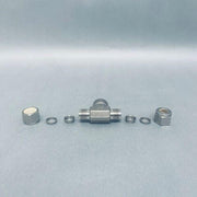 Swagelok Tube Fitting Branch Tee 3/8 in x 3/8 in x 1/2 in Female NPT Pack of 2 Other Fittings & Adapters Swagelok