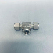 Swagelok Tube Fitting Branch Tee 3/8 in x 3/8 in x 1/2 in Female NPT Pack of 2 Other Fittings & Adapters Swagelok