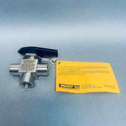 Swagelok Whitey 3-Way Valve 1/4 in. Female NPT Connections Ball Valves Swagelok