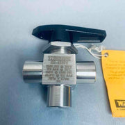 Swagelok Whitey 3-Way Valve 1/4 in. Female NPT Connections Ball Valves Swagelok