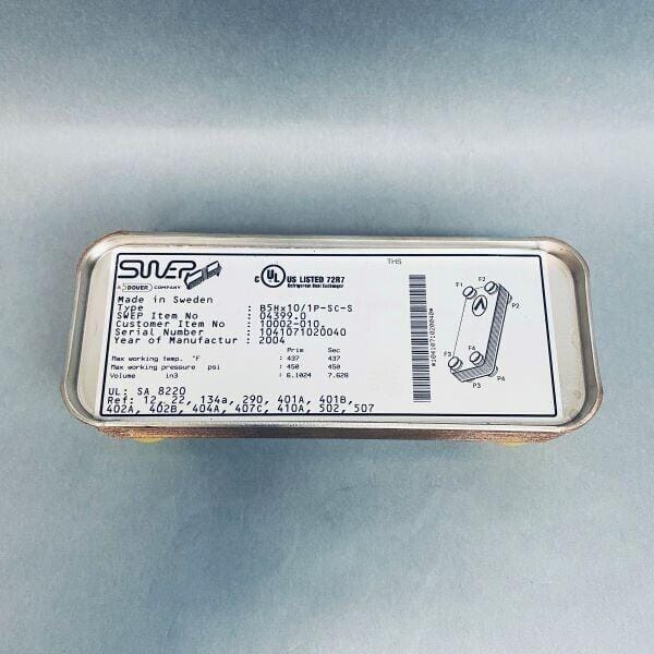 SWEP Plate Heat Exchanger Other SWEP