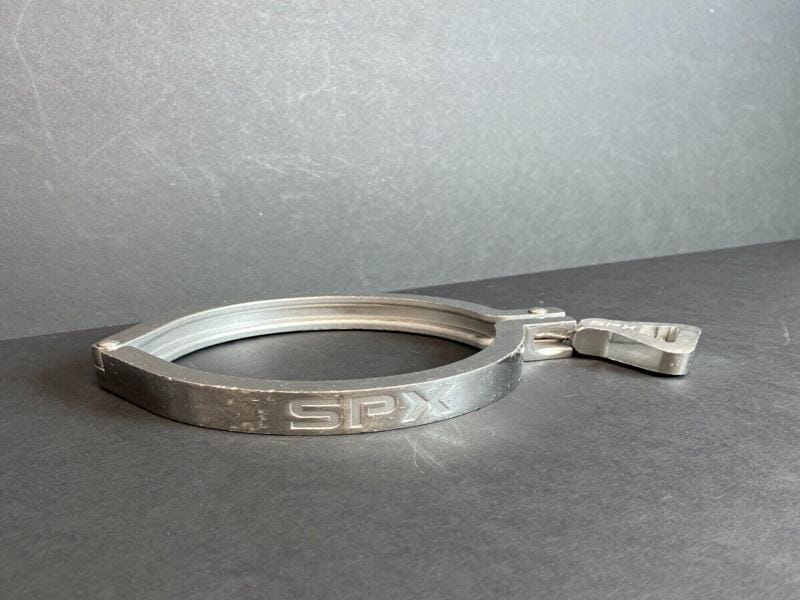 SXP Tri Clamp Hinged Single Pin with Wing Nut Other STEEL & O'BRIEN