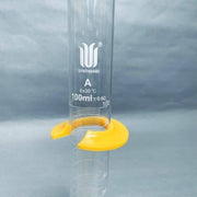 Synthware Graduated Cylinder 100 ml with Bumper Class A Total of 2 Cylinders Graduated Cylinders Synthware