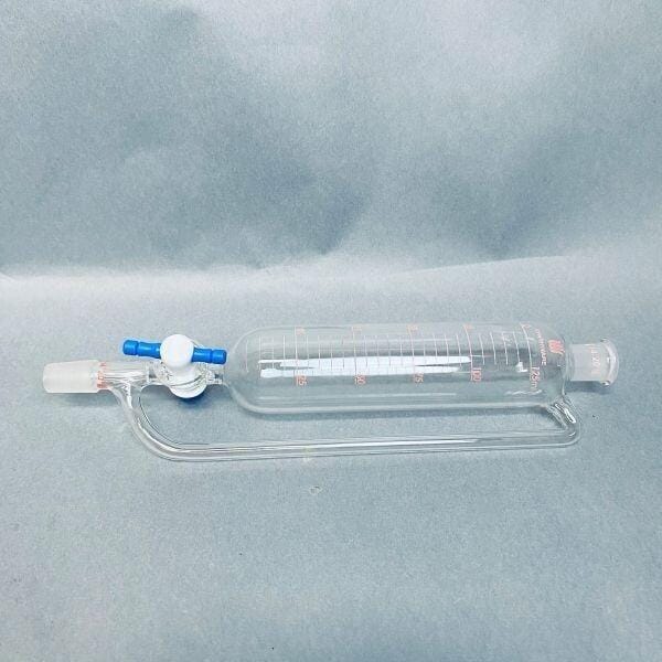 Synthware Pressure Equalizing Addition Funnel 14/20 125 ml with PTFE Stopcock Glassware Synthware