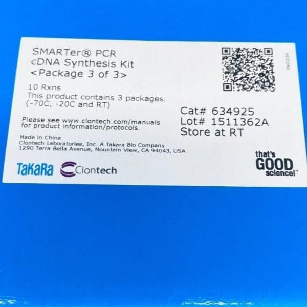 Takara SMARTer PCR cDNA Synthesis Kit Pack of 10 Reactions Other Takara