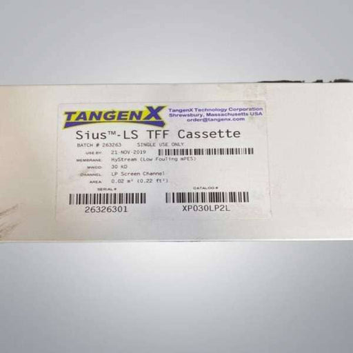 TangenX Sius-LS TFF Cassette HyS 30 kD 0.2 m2 Sealed Box Filters TangenX