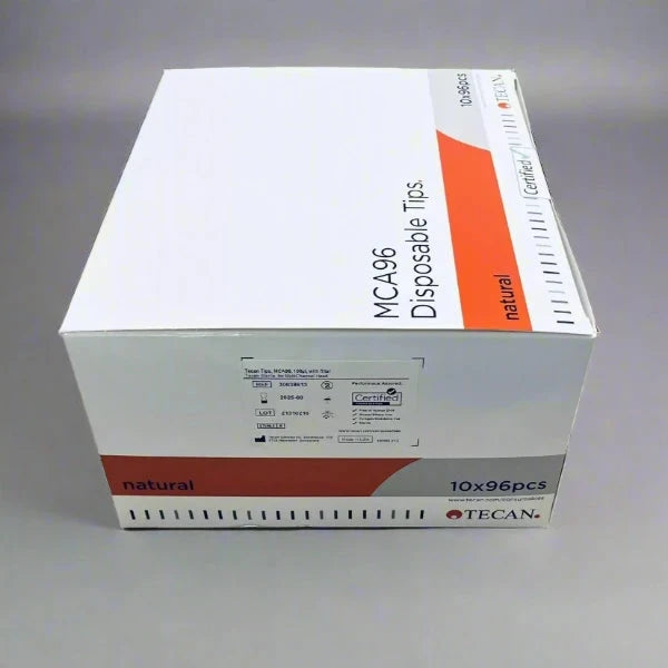 Tecan MCA96 Filtered Disposable Pipette Tip 100 ul 10 Racks of 96 - Total of 960 Tips Pipettes Tecan