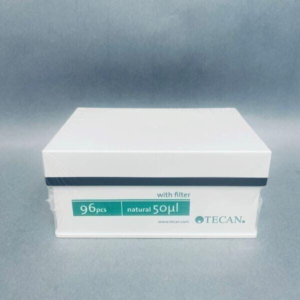 Tecan MCA96 Filtered Disposable Tip 50 ul 10 Racks of 96 - Total of 960 Tips Pipettes Tecan