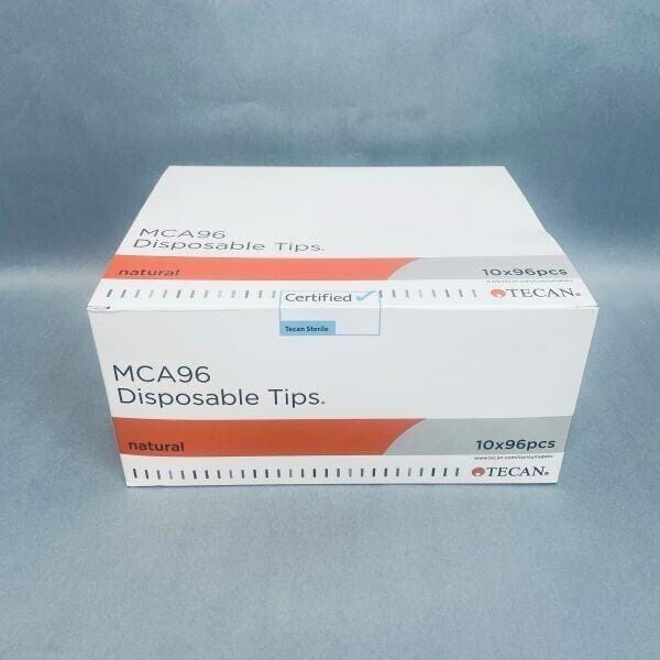 Tecan MCA96 Filtered Disposable Tip 50 ul 10 Racks of 96 - Total of 960 Tips Pipettes Tecan