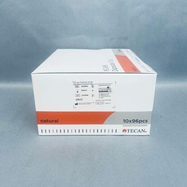 Tecan MCA96 Filtered Disposable Tip 50 ul 10 Racks of 96 - Total of 960 Tips Pipettes Tecan