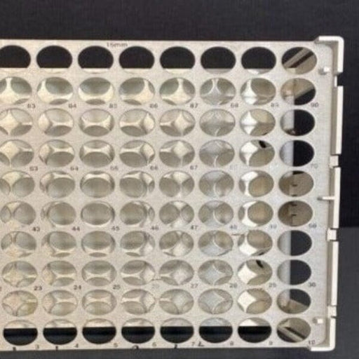 Teledyne Foxy Fraction Collector Rack Holds 100 16 mm Tubes Lab Consumables::Tubes, Vials, and Flasks Foxy