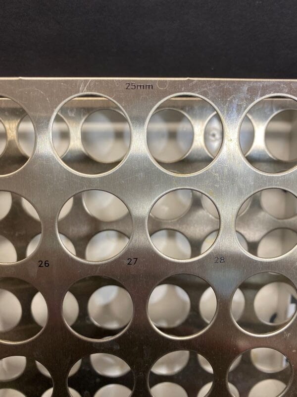 Teledyne Foxy Fraction Collector Rack Holds 36 Tubes 25 mm Tube Racks Foxy