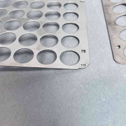 Teledyne Foxy Fraction Collector Rack Replacement Plates for 16 mm Tubes Tube Racks Foxy