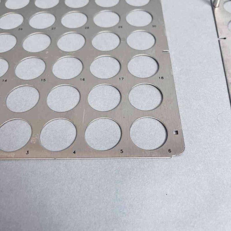 Teledyne Foxy Fraction Collector Rack Replacement Plates for 25 mm Tubes Tube Racks Foxy