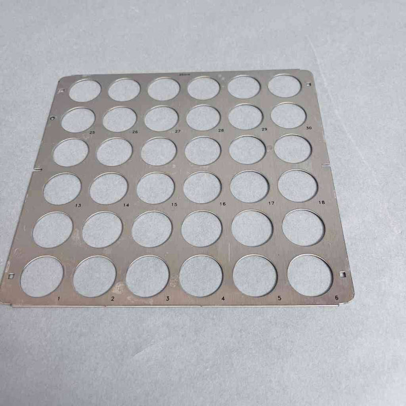 Teledyne Foxy Fraction Collector Rack Replacement Plates for 25 mm Tubes Tube Racks Foxy