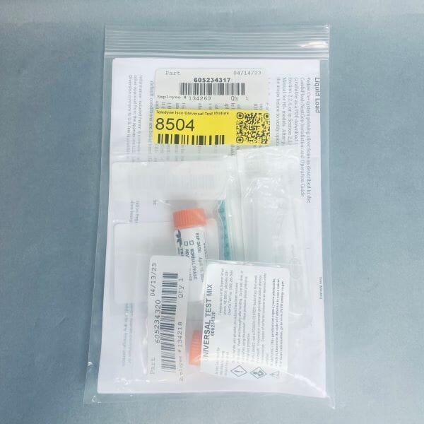 Teledyne Isco Universal Test Mixture Total of 2 Vials Other Medical & Lab Equipment Teledyne Isco