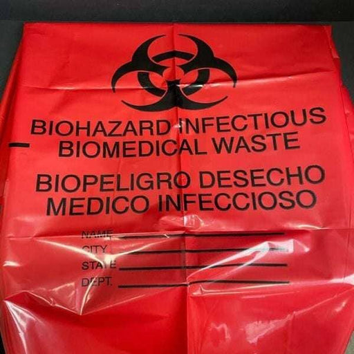 Tenneco Red Printed Waste Bags 33 in x 39 in 33 Gallons 75 Waste Bags Other Tenneco