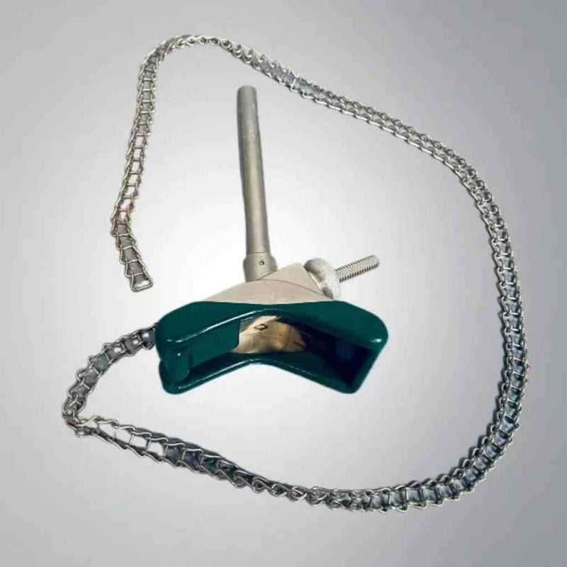 Teraoka Laboratory Clamp with Tightening Chain 50 mm - 200 mm Length Lab Clamps & Retort Stands Teraoka