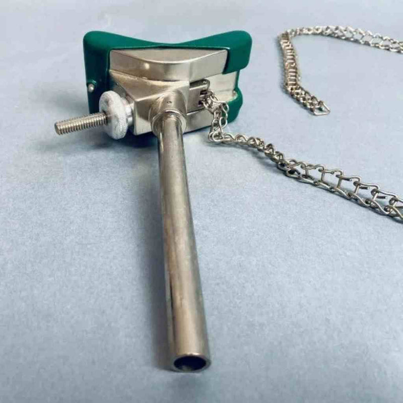 Teraoka Laboratory Clamp with Tightening Chain 50 mm - 200 mm Length Lab Clamps & Retort Stands Teraoka