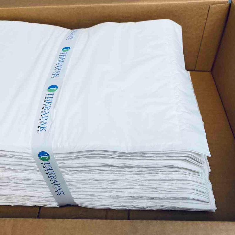 Therapak Aqui Pad Absorbent Mat 35 x 45 cm 750 ml Case of 100 Mats Cleaning Equipment & Kits Therapak