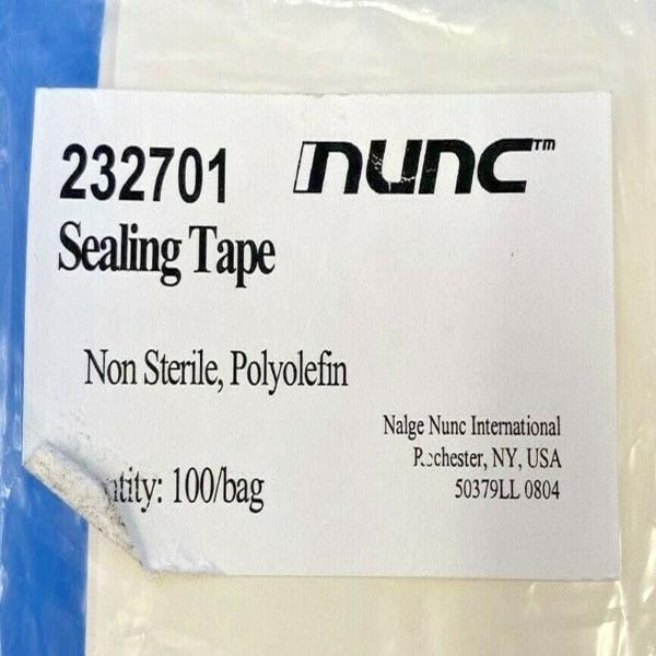 Thermo Nunc 232701 - Sealing Tape Clear Polyolefin - Lot of 39 Lab Consumables::Storage and Culture Plates Nunc