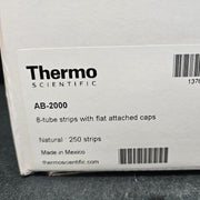 Thermo Scientific 8-Tube Strip with Cap 0.25 ml PP Case of 250 Strips Lab Consumables::Tubes, Vials, and Flasks Thermo Scientific
