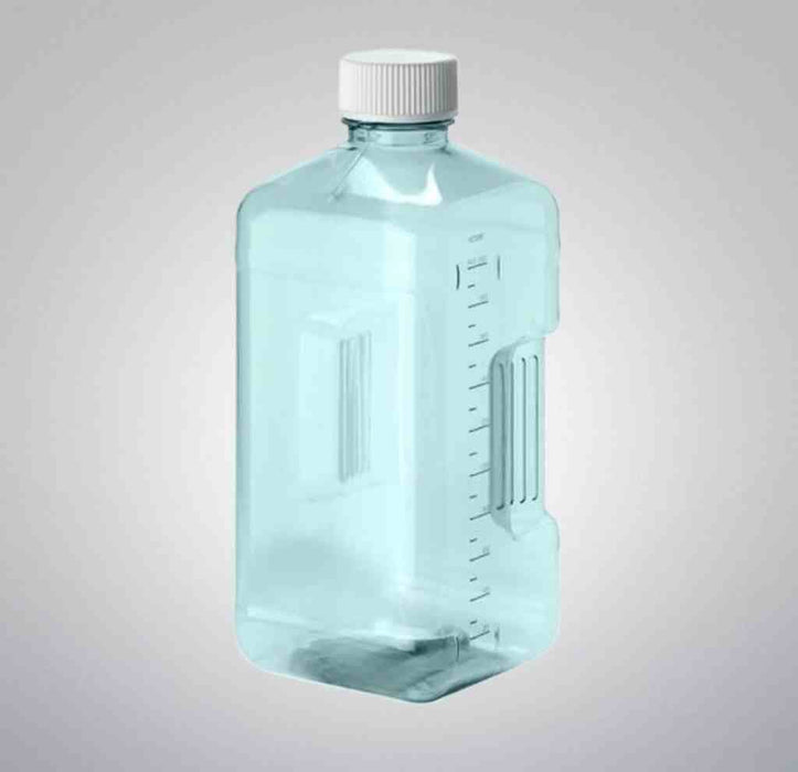 Thermo Scientific Biotainer Bottle 2 L Screw Cap PC Sterile Case of 20 Bottles Jars & Reagent Bottles Thermo Scientific