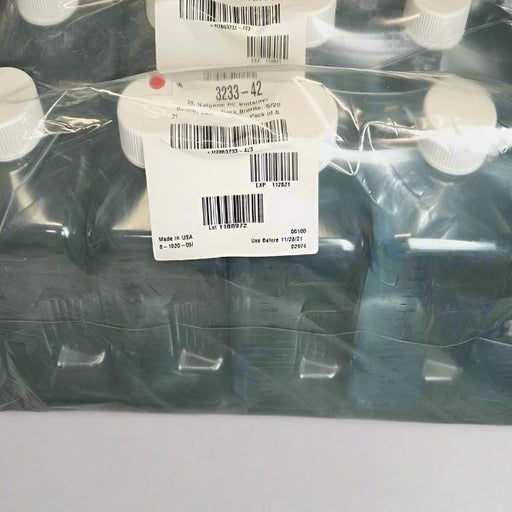 Thermo Scientific Biotainer Bottle 2 L Screw Cap PC Sterile Case of 20 Bottles Thermo Scientific